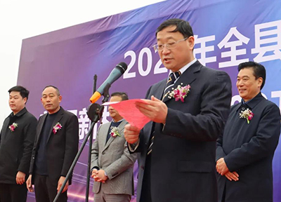  射陽湖新年首個(gè)億元項(xiàng)目開工奠基，可新增年銷售3億元